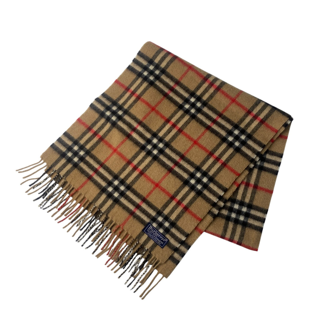 バーバリー Burberry レディース ノバチェック柄 マフラー カシミヤ