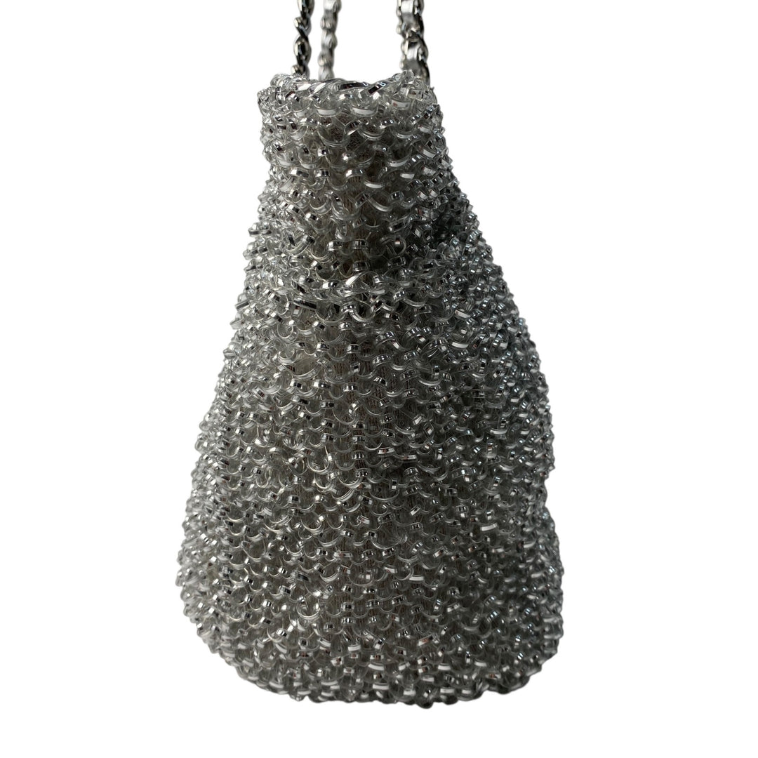 美品 アンテプリマ ANTEPRIMA レディース オッキエッロ ミディアム チェーン ショルダーバッグ トートバッグ 肩がけ