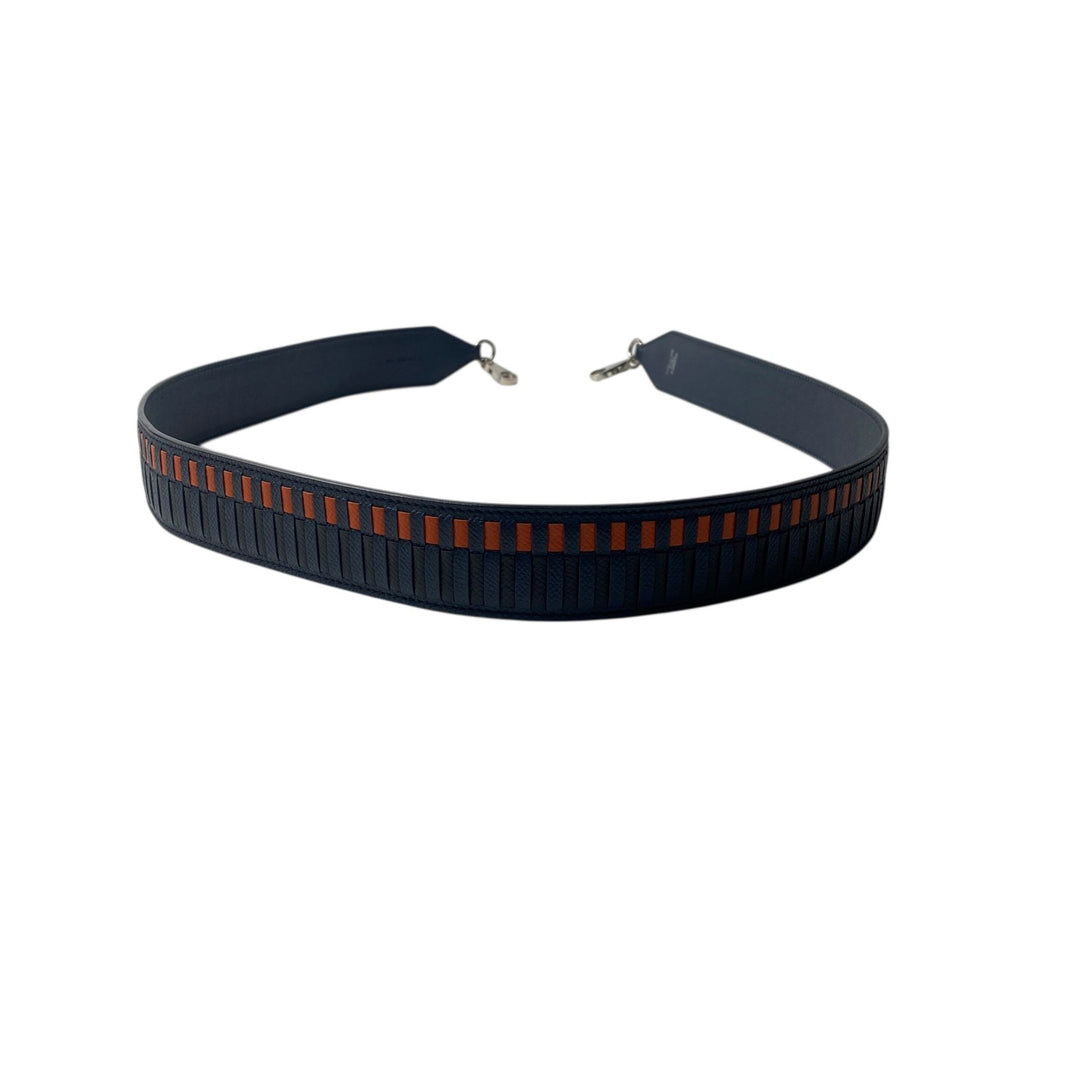 美品 エルメス HERMES レディース トレサージュ キュイール ショルダー ストラップ A刻印