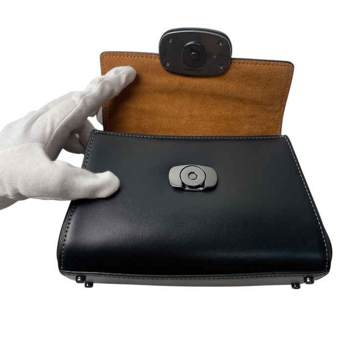 美品 コーチ coach レディース エライザミニ CW182 2way ショルダーバッグ ハンドバッグ 斜めがけ クロスボディ