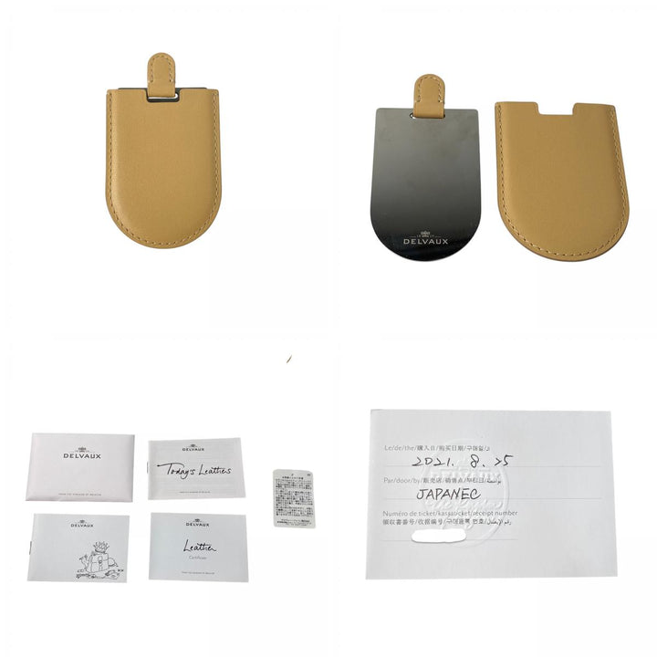 美品 デルヴォー DELVAUX ミニ クールボックス ショルダー ハンドバッグ　レディース