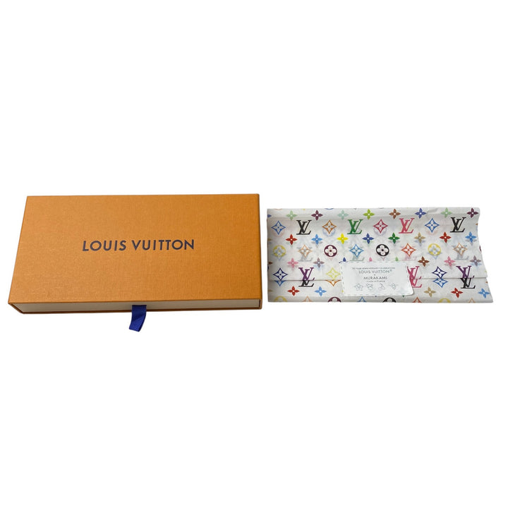 ルイヴィトン LOUIS VUITTON スーパーフラット バンドー スカーフ LV×TM レディース
