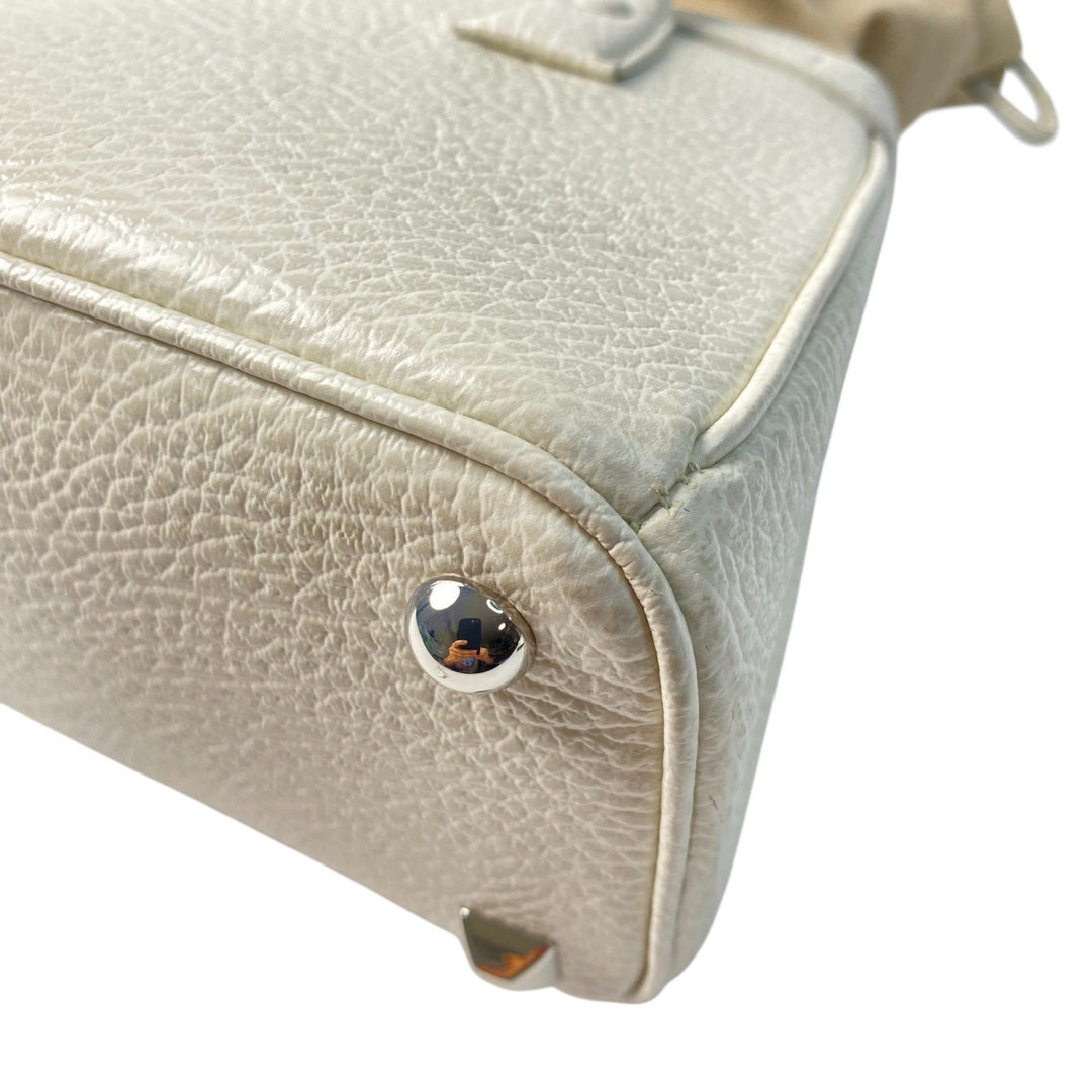 美品 メゾンマルジェラ Maison Margiela ドローストリングバッグ 5AC ショルダーバッグ ハンドバッグ 2way レディース