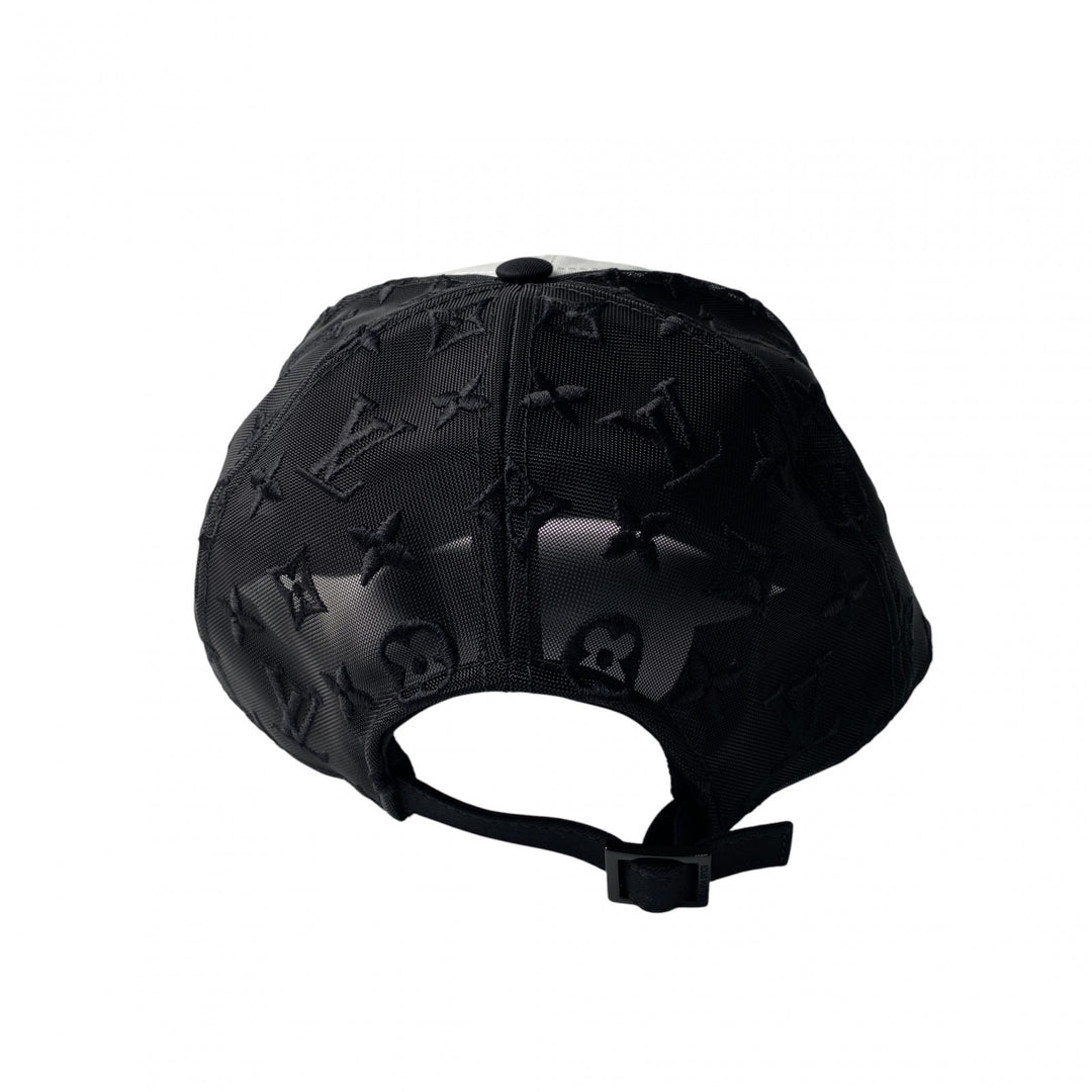 未使用 ルイ ヴィトン LOUIS VUITTON メンズ メッシュ シグネチャー M7462L キャップ