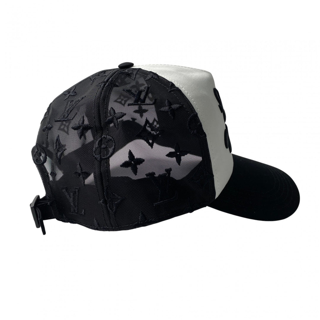 未使用 ルイ ヴィトン LOUIS VUITTON メンズ メッシュ シグネチャー M7462L キャップ