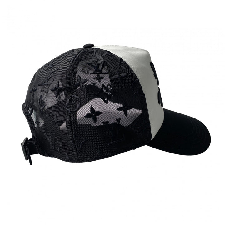 未使用 ルイ ヴィトン LOUIS VUITTON メンズ メッシュ シグネチャー M7462L キャップ