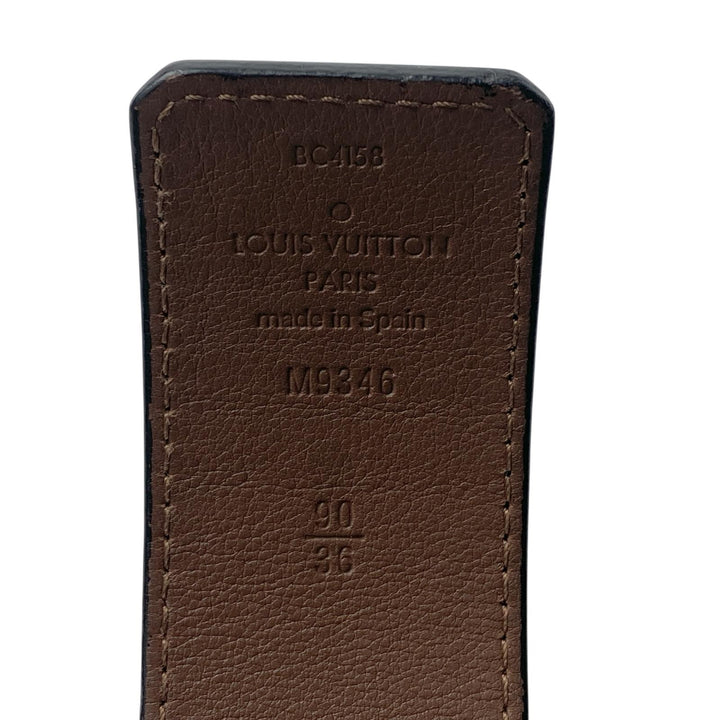 ルイ ヴィトン LOUISVUITTON メンズ LVロゴ ベルトM9346 BC4158 90/36