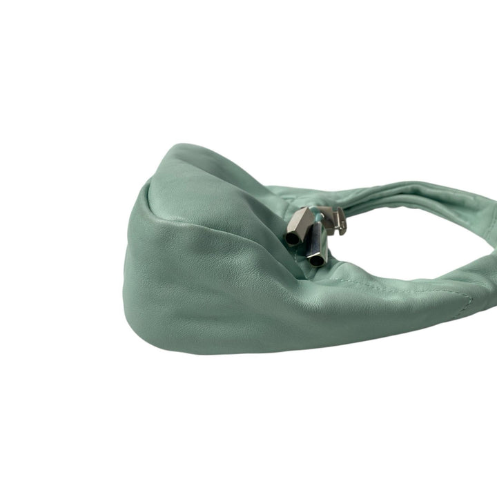 美品 サルヴァトーレフェラガモ Ferragamo レディース ワンショルダー ミニ ハンドバッグ ミントグリーン