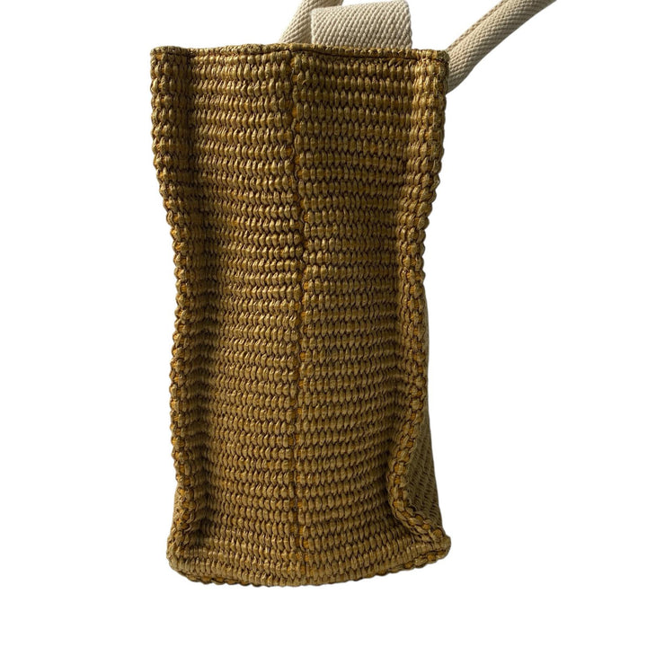 マルニ MARNI ラフィア キャンバス 2way ショルダーバッグ ハンドバッグ レディース