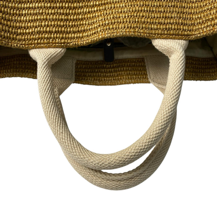 マルニ MARNI ラフィア キャンバス 2way ショルダーバッグ ハンドバッグ レディース