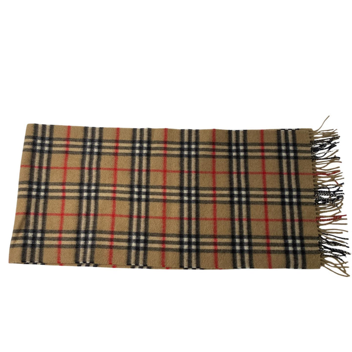 バーバリー Burberry ノバチェック柄 マフラー カシミヤ レディース