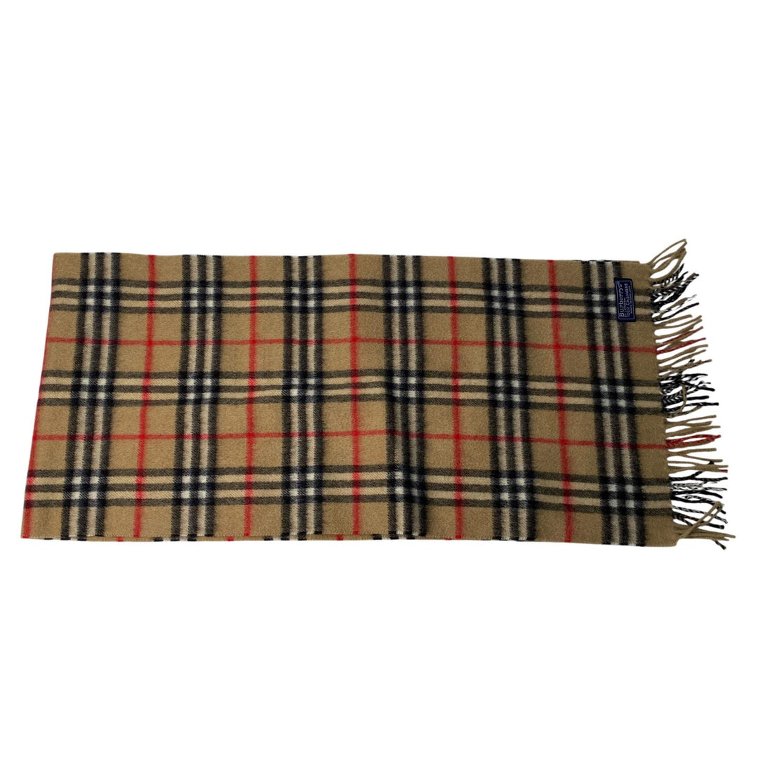 バーバリー Burberry ノバチェック柄 マフラー カシミヤ レディース