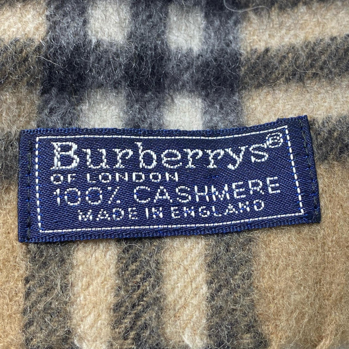 バーバリー Burberry ノバチェック柄 マフラー カシミヤ レディース