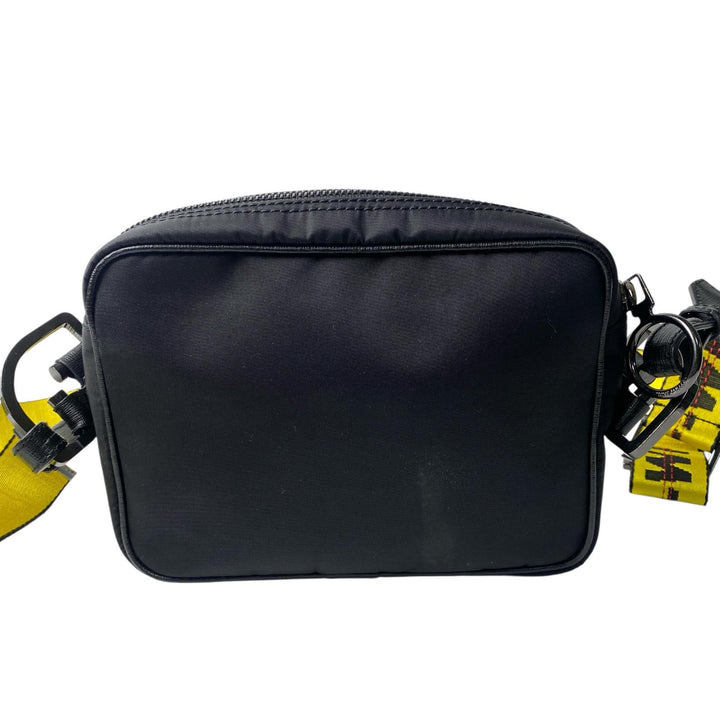 美品 オフホワイト off-white メンズ ショルダーバッグ カメラバッグ 斜めがけ クロスボディ