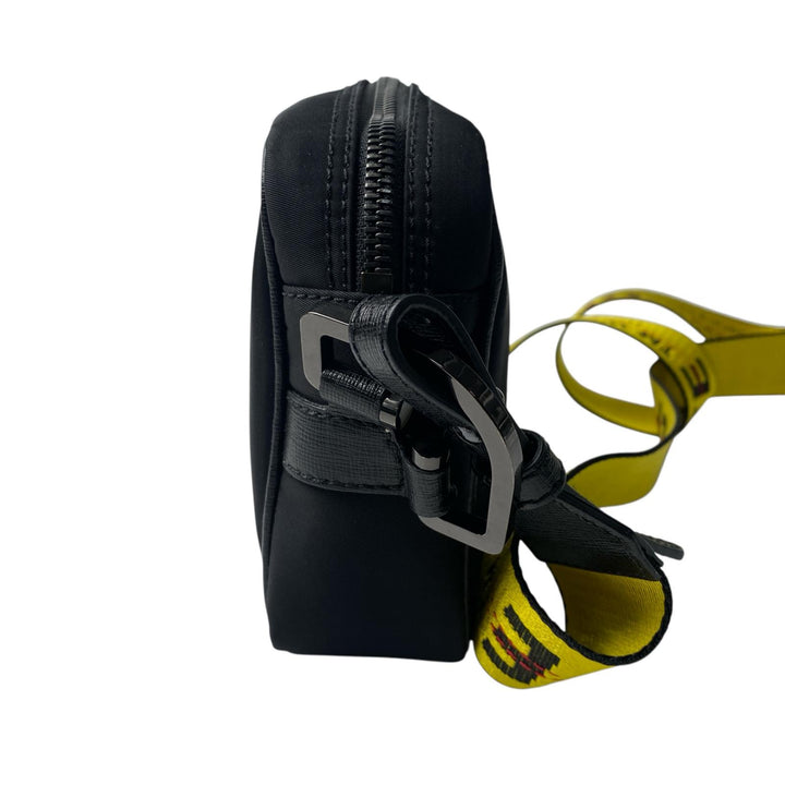 美品 オフホワイト off-white メンズ ショルダーバッグ カメラバッグ 斜めがけ クロスボディ