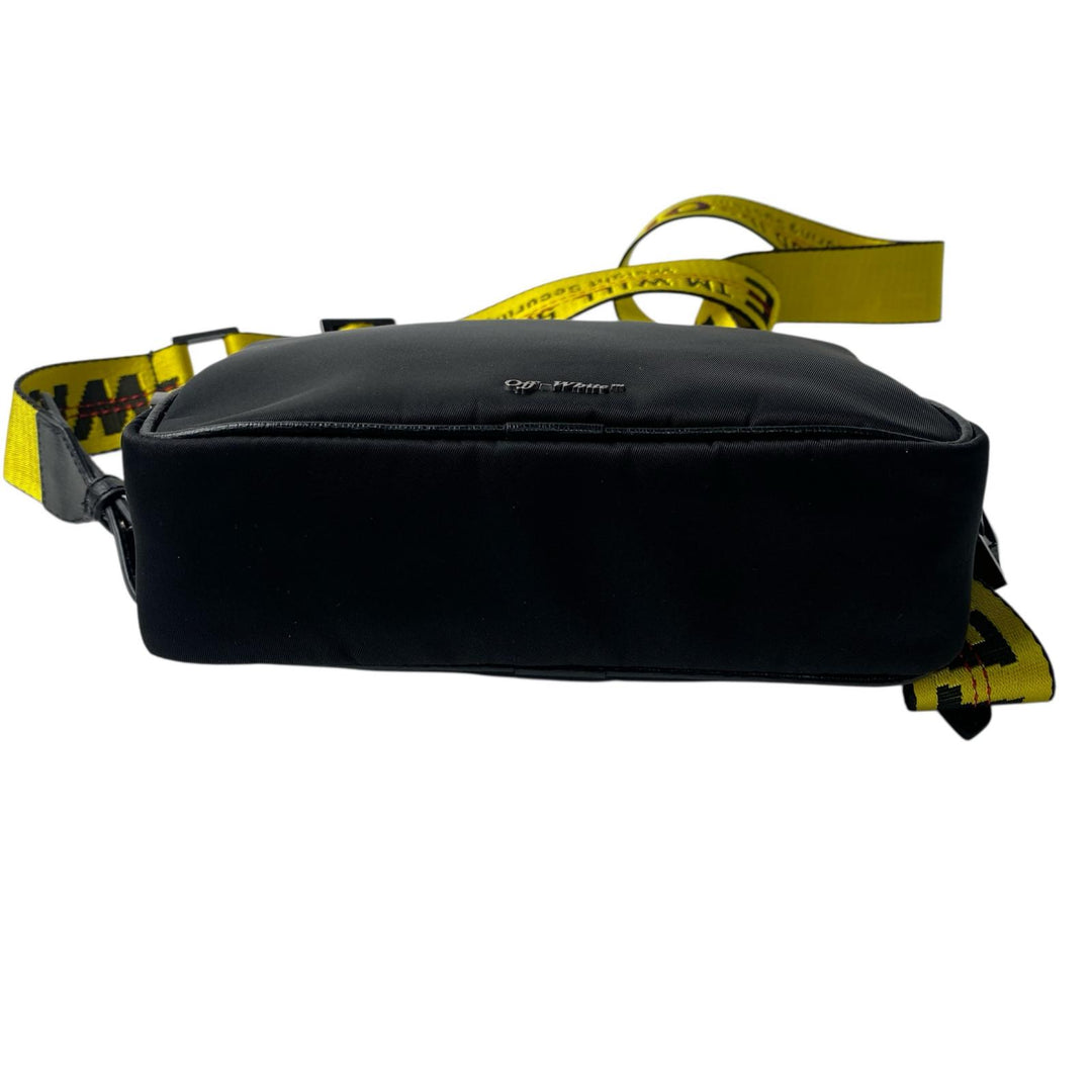 美品 オフホワイト off-white メンズ ショルダーバッグ カメラバッグ 斜めがけ クロスボディ