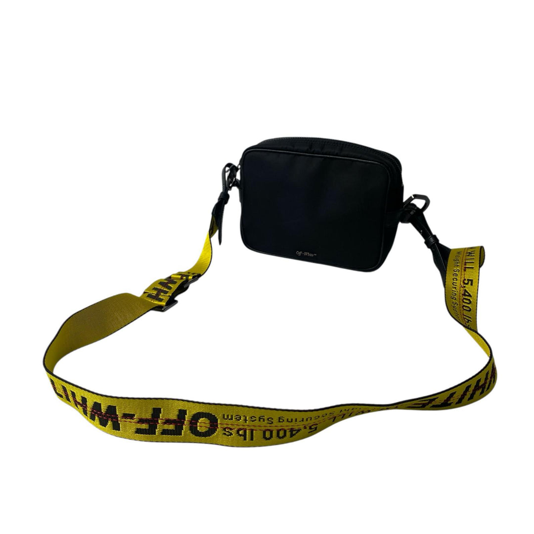 美品 オフホワイト off-white メンズ ショルダーバッグ カメラバッグ 斜めがけ クロスボディ