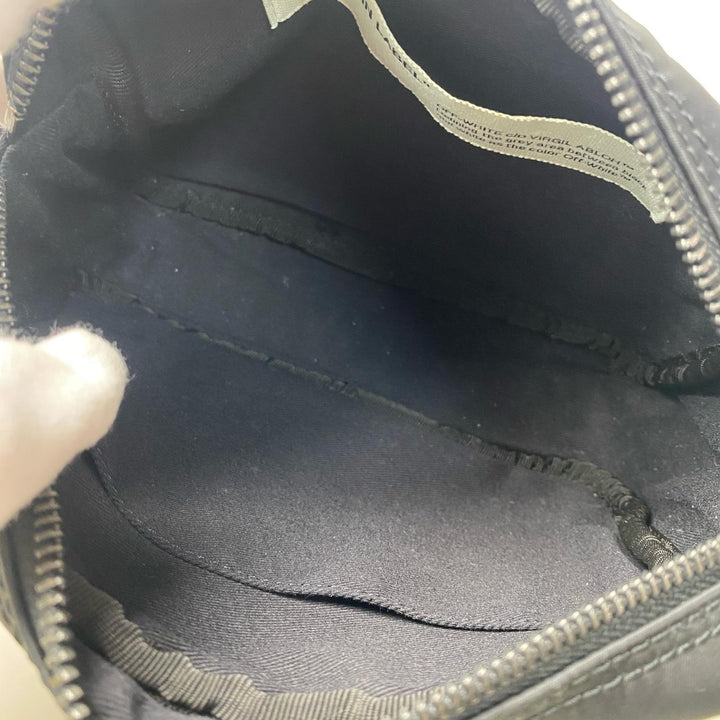 美品 オフホワイト off-white メンズ ショルダーバッグ カメラバッグ 斜めがけ クロスボディ