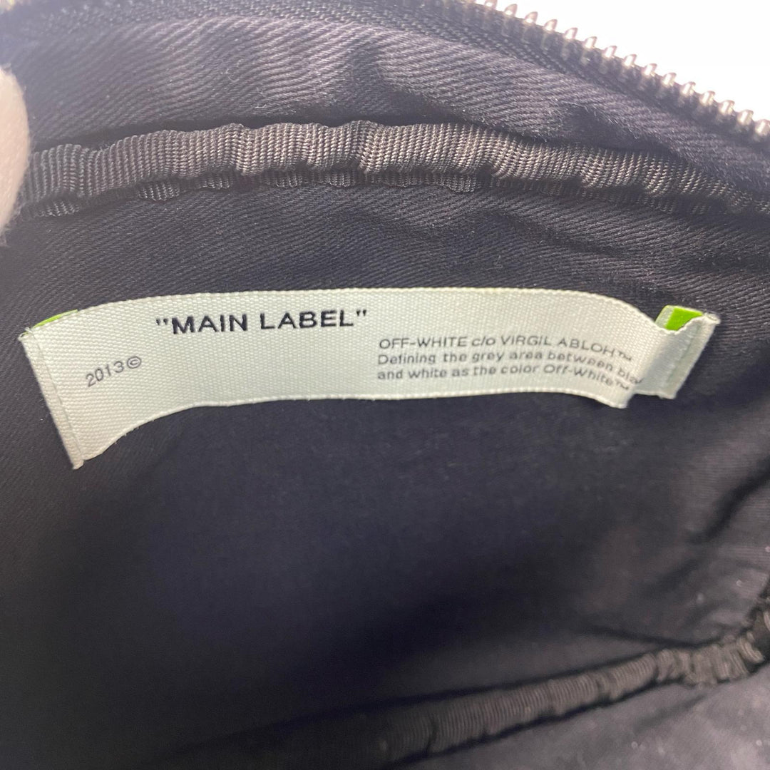 美品 オフホワイト off-white メンズ ショルダーバッグ カメラバッグ 斜めがけ クロスボディ