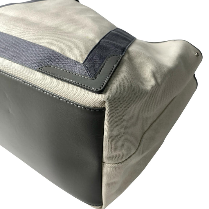 美品 バレンシアガ BALENCIAGA レディース ネイビーカバス M トートバッグ 339936.9285.V.002123