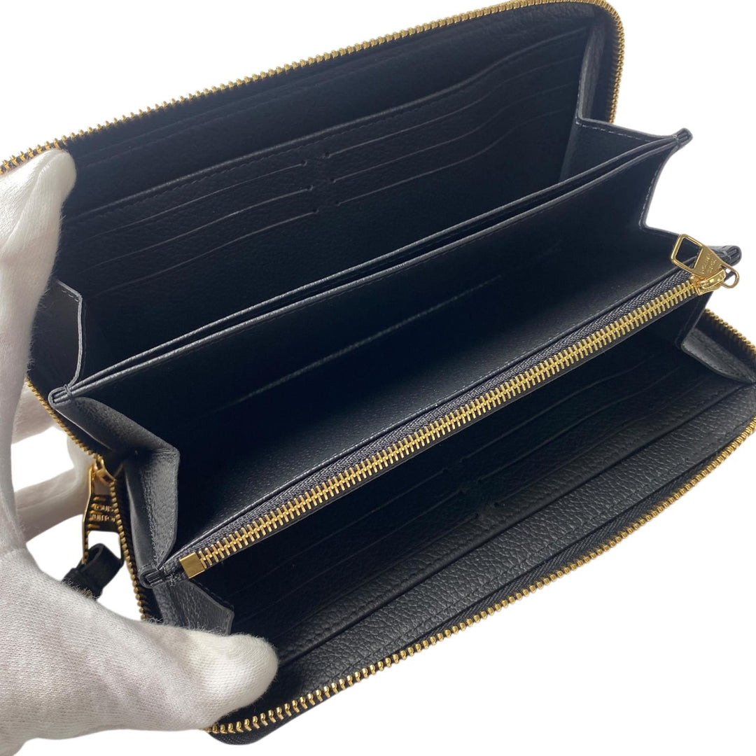 美品 ルイ ヴィトン LOUIS VUITTON ジッピーウォレット アンプラント RFID M80481 レディース