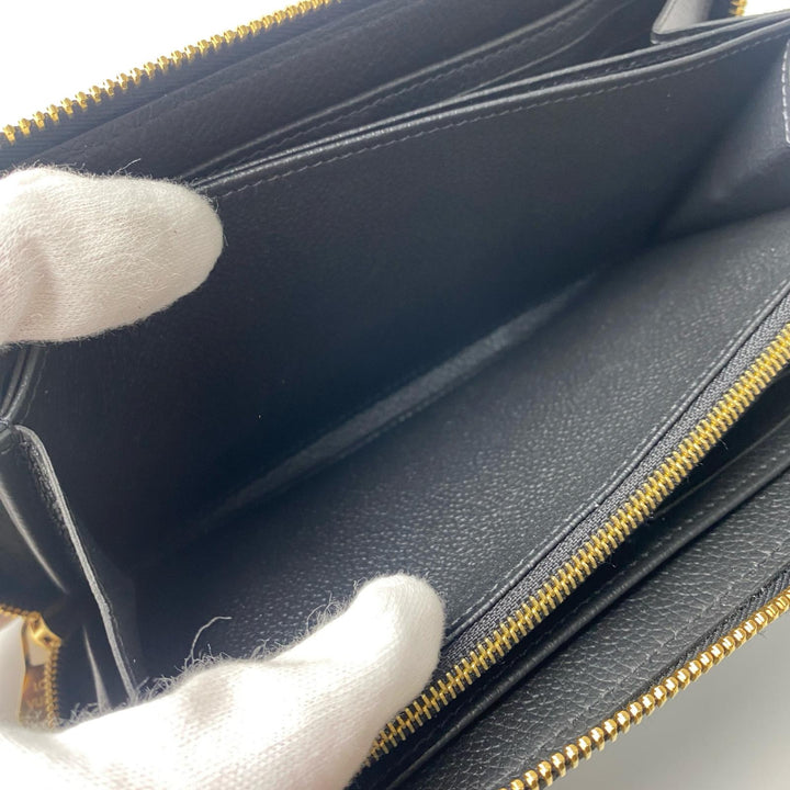 美品 ルイ ヴィトン LOUIS VUITTON ジッピーウォレット アンプラント RFID M80481 レディース