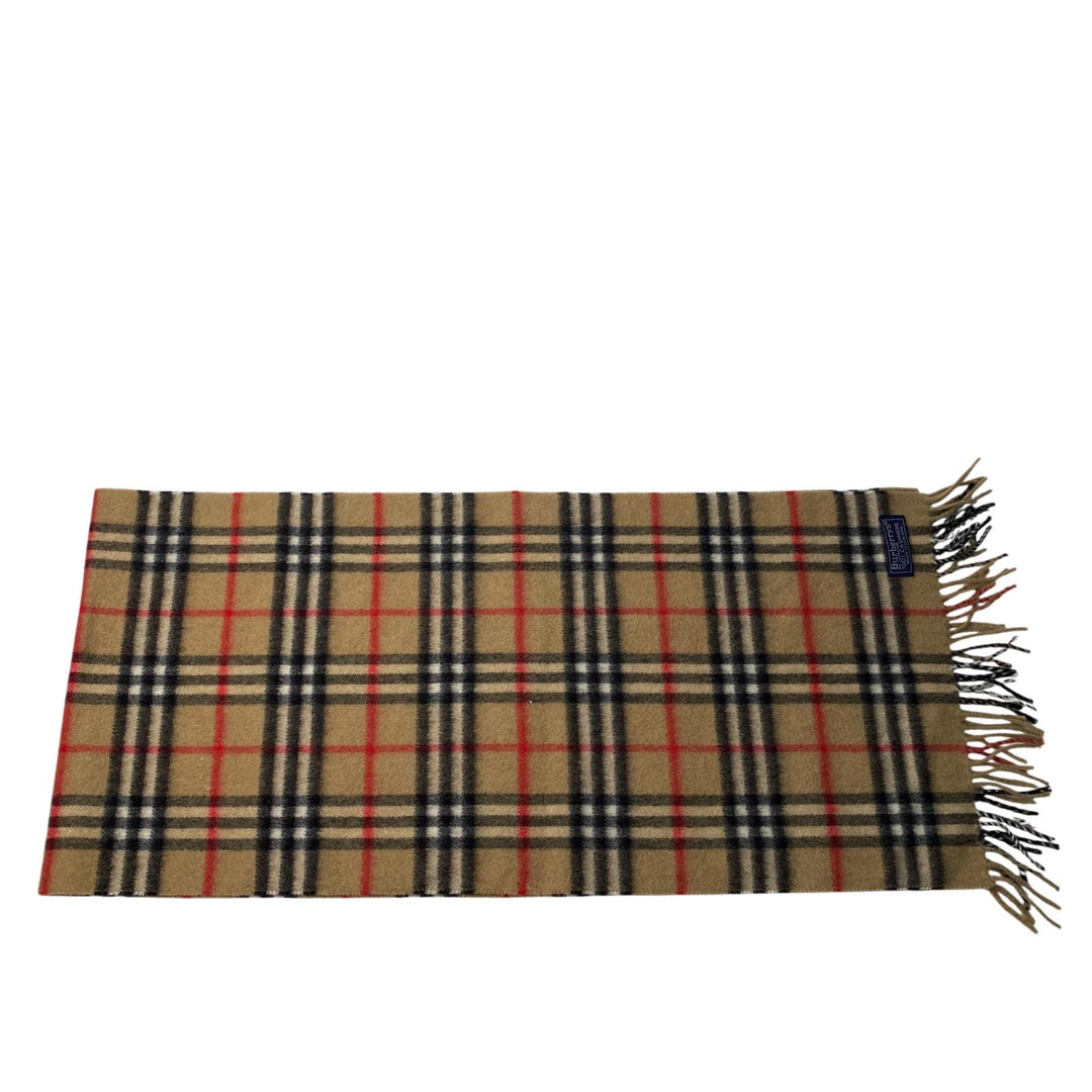 バーバリー Burberry ノバチェック柄 マフラー カシミヤ レディース