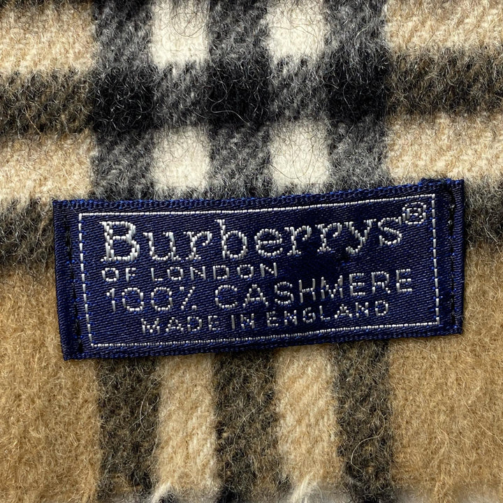 バーバリー Burberry ノバチェック柄 マフラー カシミヤ レディース
