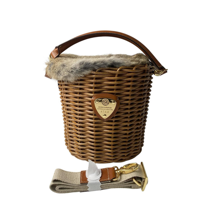 新品同様 アタオ ATAO レディース 2way　ショルダーバッグ カゴバッグ ブリーゼ