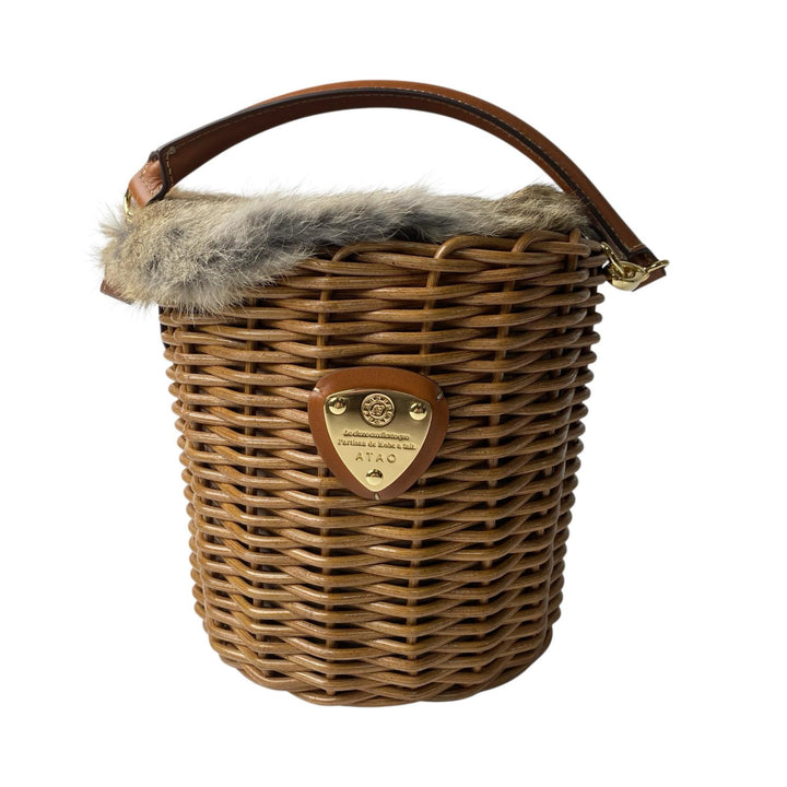 新品同様 アタオ ATAO レディース 2way　ショルダーバッグ カゴバッグ ブリーゼ