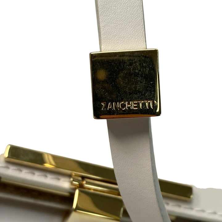 美品 ザンチェッティ ZANCHETTI フォンショルダー ショルダーバッグ 斜めがけ クロスボディ レディース