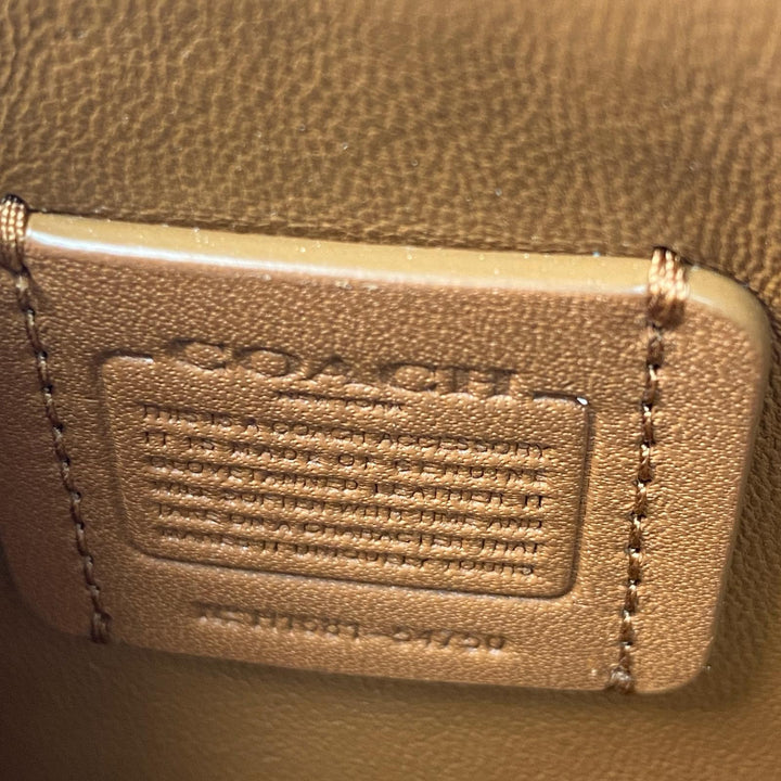 美品 コーチ coach アクセサリーポーチ ミニ ハンドバッグ 54750 レディース