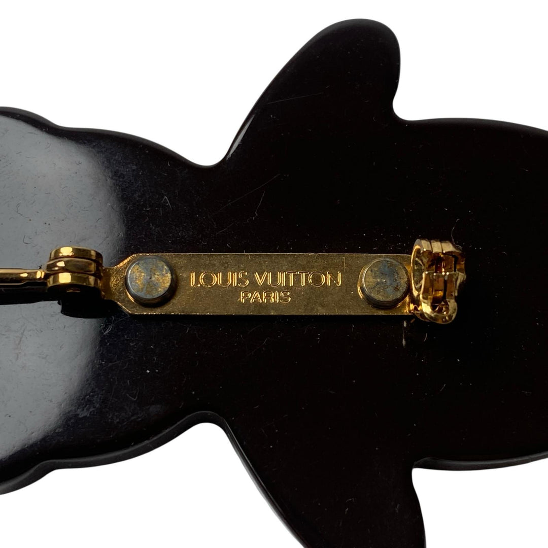 ルイ・ヴィトン LOUIS VUITTON ブロッシュ・ヌヌールス テディベア ブローチ M64939 FL0035 レディース