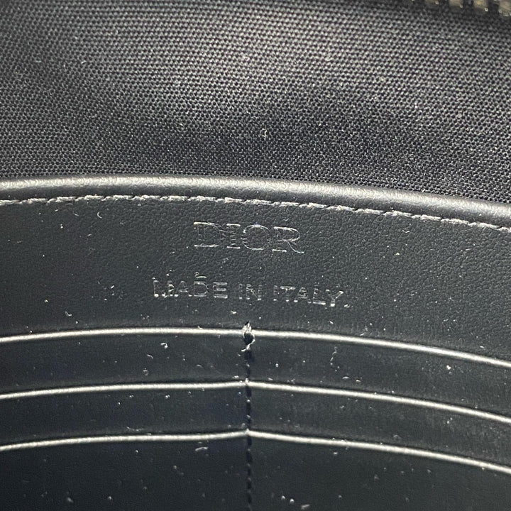 未使用 ディオール DIOR オブリーク トロッター トライアングル A5 クラッチバッグ メンズ