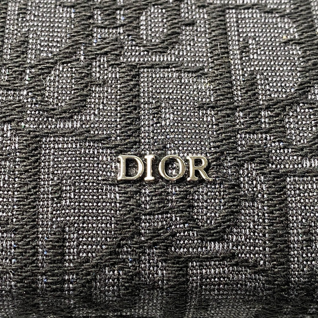 未使用 ディオール DIOR オブリーク トロッター トライアングル A5 クラッチバッグ メンズ