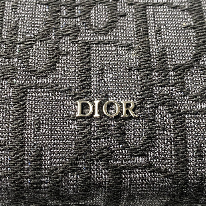 未使用 ディオール DIOR オブリーク トロッター トライアングル A5 クラッチバッグ メンズ