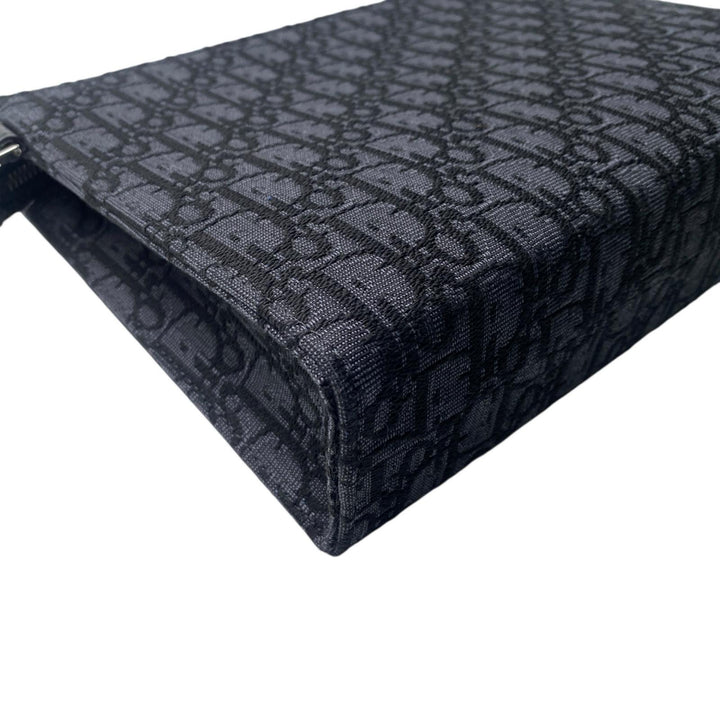 未使用 ディオール DIOR オブリーク トロッター トライアングル A5 クラッチバッグ メンズ