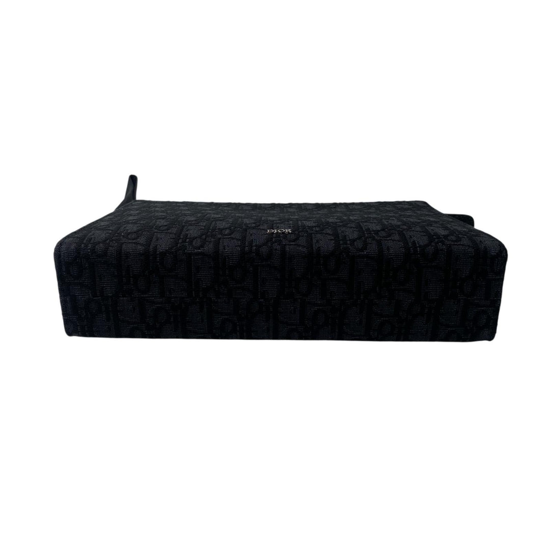 未使用 ディオール DIOR オブリーク トロッター トライアングル A5 クラッチバッグ メンズ