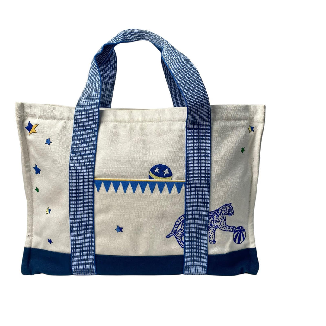 エルメス HERMES マザーズバッグ キャンバス バッグ サーカス
