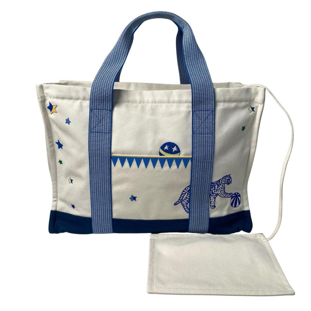 エルメス HERMES マザーズバッグ キャンバス バッグ サーカス
