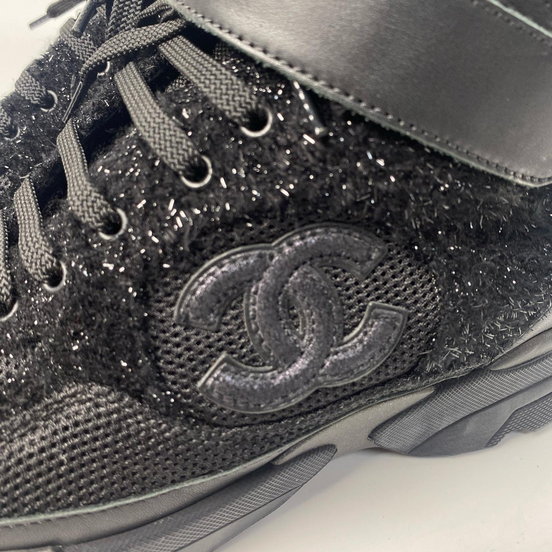 シャネル CHANEL ハイカットスニーカー オムスニーカー #35 レディース