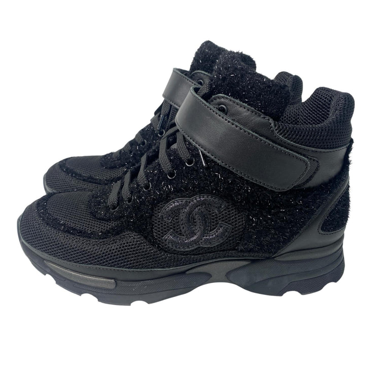 シャネル CHANEL ハイカットスニーカー オムスニーカー #35 レディース