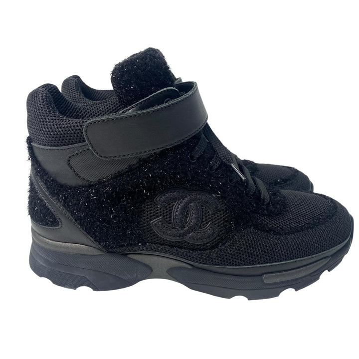 シャネル CHANEL ハイカットスニーカー オムスニーカー #35 レディース