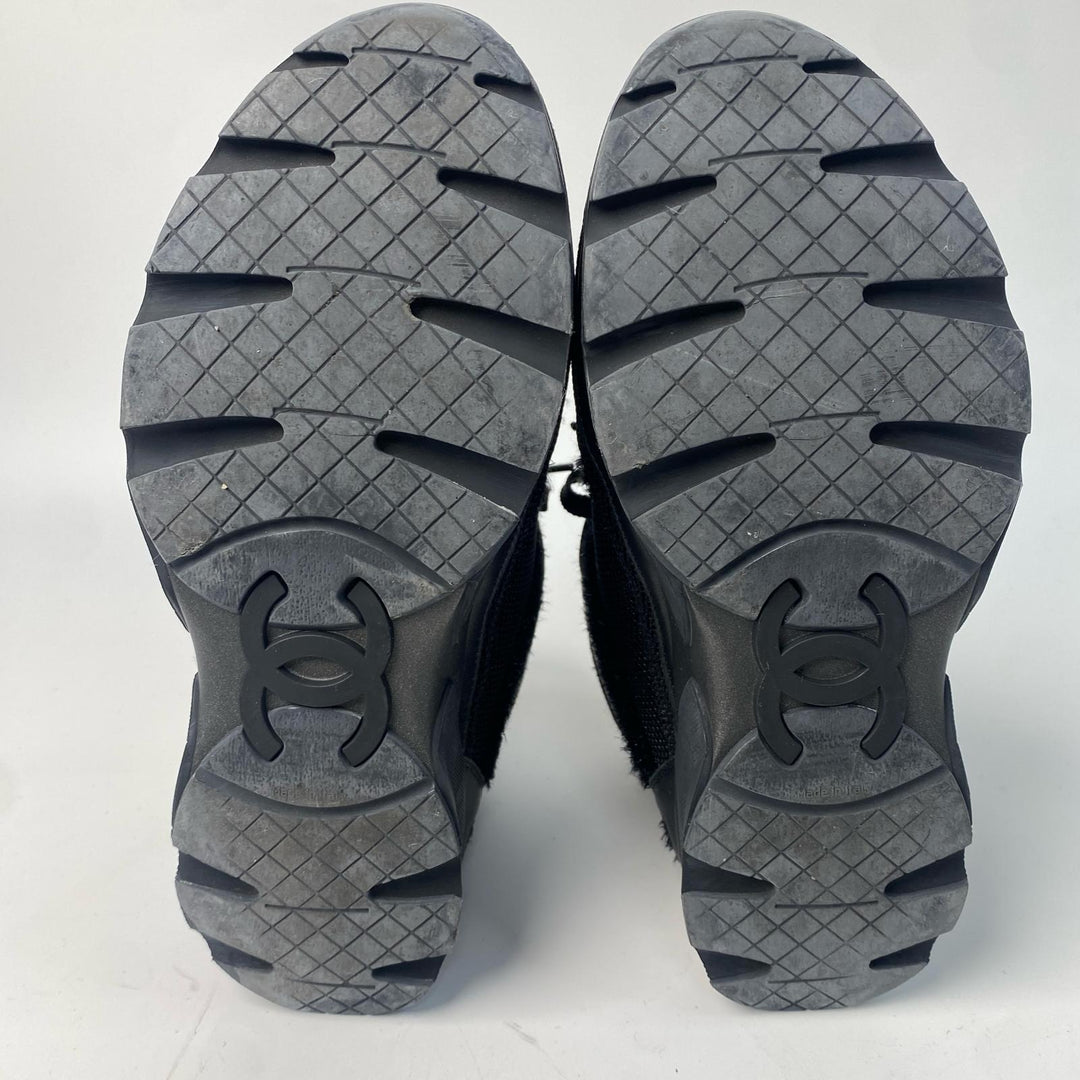 シャネル CHANEL ハイカットスニーカー オムスニーカー #35 レディース