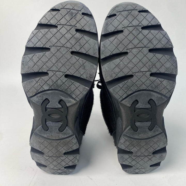 シャネル CHANEL ハイカットスニーカー オムスニーカー #35 レディース