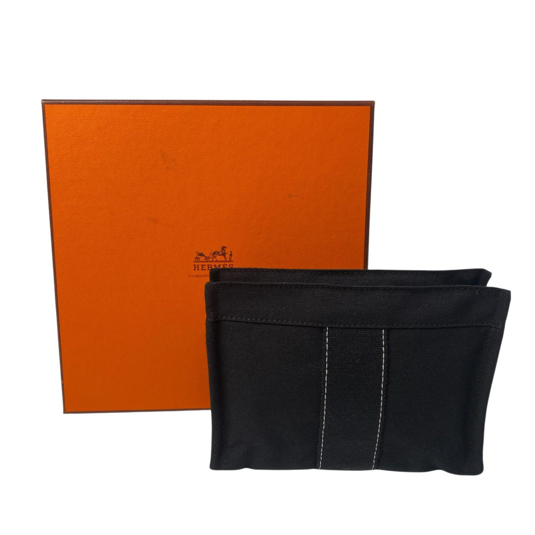 美品 エルメス HERMES ドーヴィル ポーチ ブラック 黒　レディース