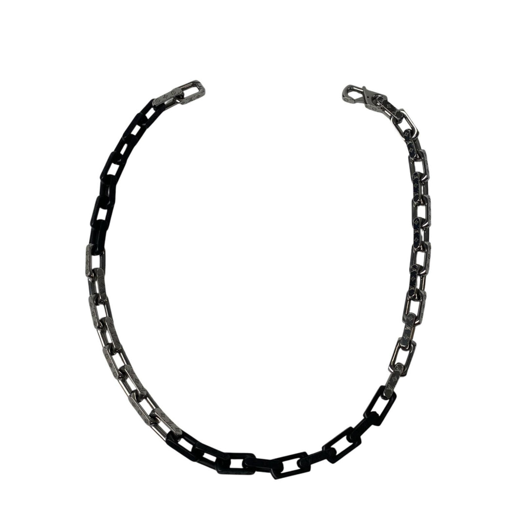 ルイヴィトン LOUIS VUITTON モノグラム チェーンネックレス M00677 LE5204 メンズ