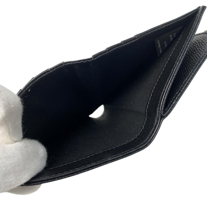 メゾンマルジェラ Maison Margiela 二つ折り財布 ブラック メンズ