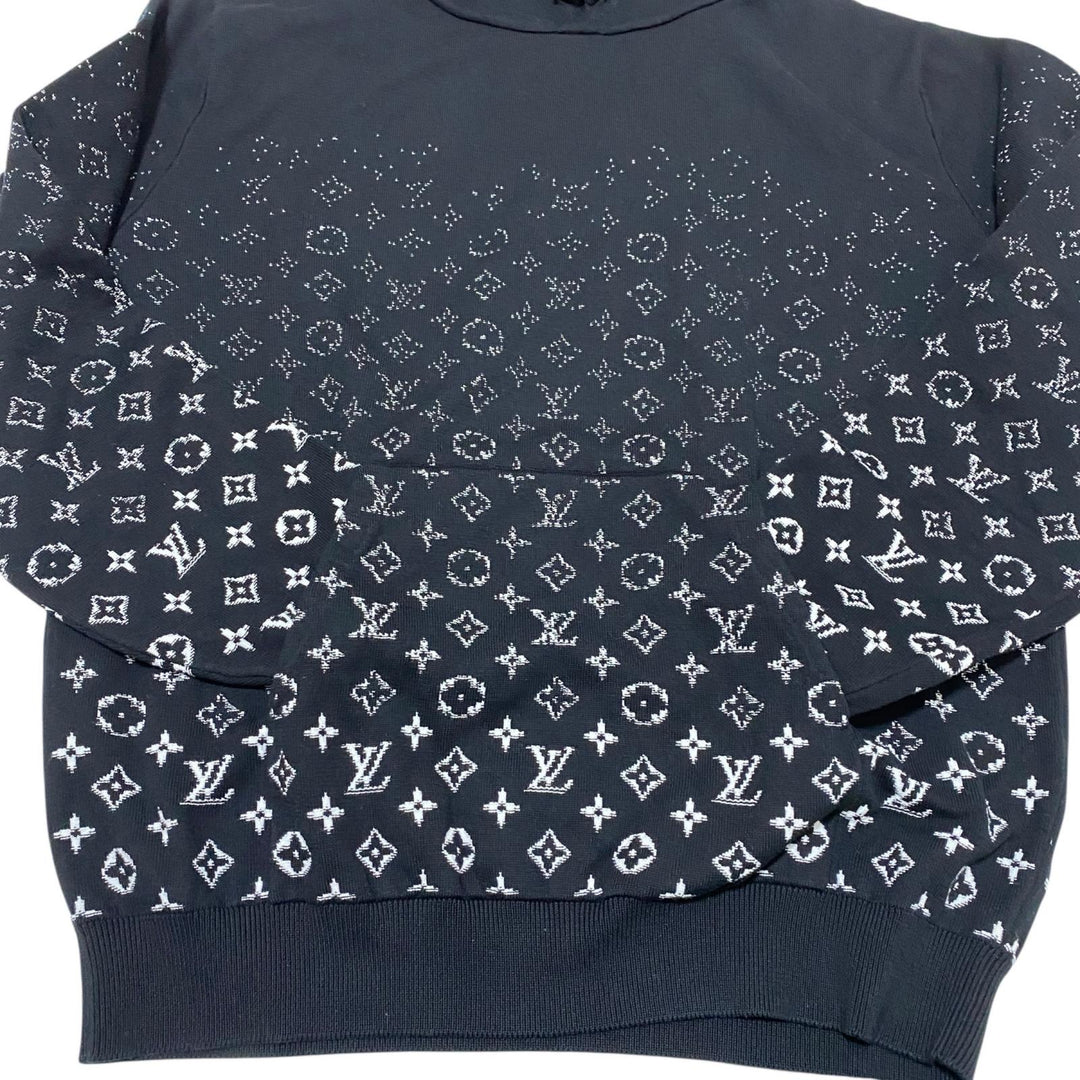 未使用 ルイヴィトン LOUIS VUITTON モノグラム グラディエントフーディ #L メンズ
