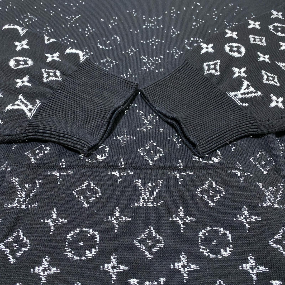 未使用 ルイヴィトン LOUIS VUITTON モノグラム グラディエントフーディ #L メンズ